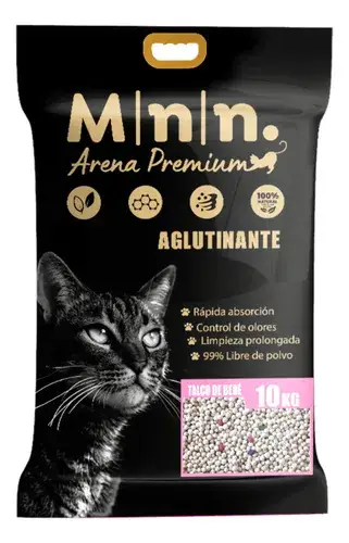 Arena Minino Aroma Talco de Bebé 4 KL
