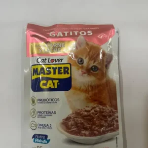 Sachet Master Cat Gatitos Sabor Carne