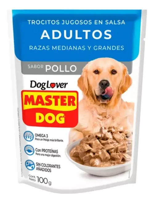Sachet Master Dog Adulto Sabor Pollo