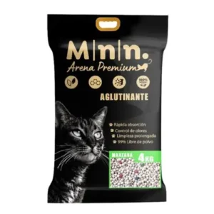 Arena Minino Aroma Manzana 4 Kg