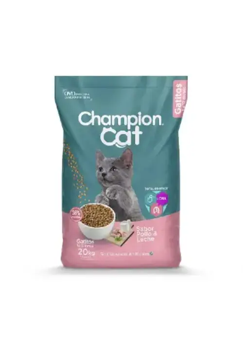 Champion Cat Gatito Sabor Pollo 20 KG