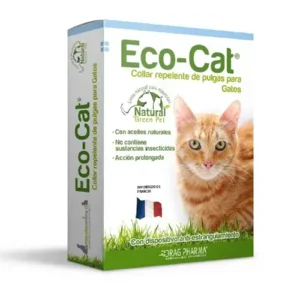 Collar Eco-Cat repelente de pulgas para gatos