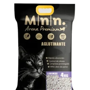 Arena Minino Aroma Lavanda 4 Kg