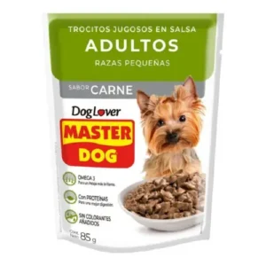 Sachet Master Dog Adulto Raza Pequeña Sabor Carne