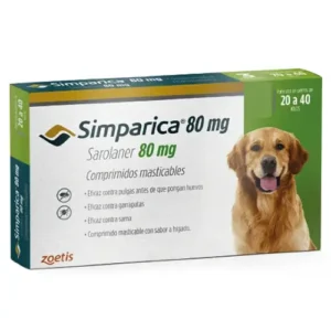 Simparica 80 Mg (20 a 40 Kg) 1 Comprimido